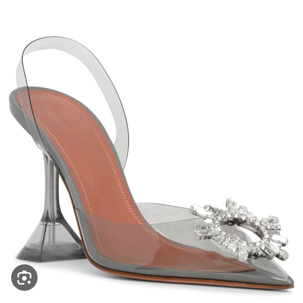 Amina Mauddi PVC slingback.